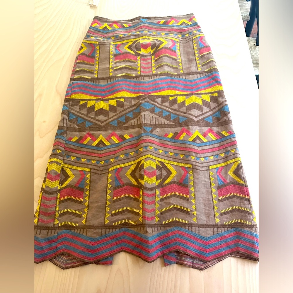 Zara embroidered skirt purchased in Spain